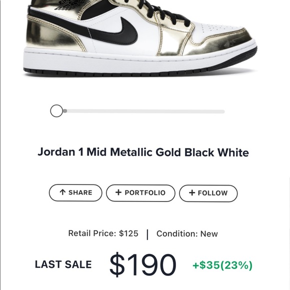 Metallic gold size 11 - Picture 4 of 5